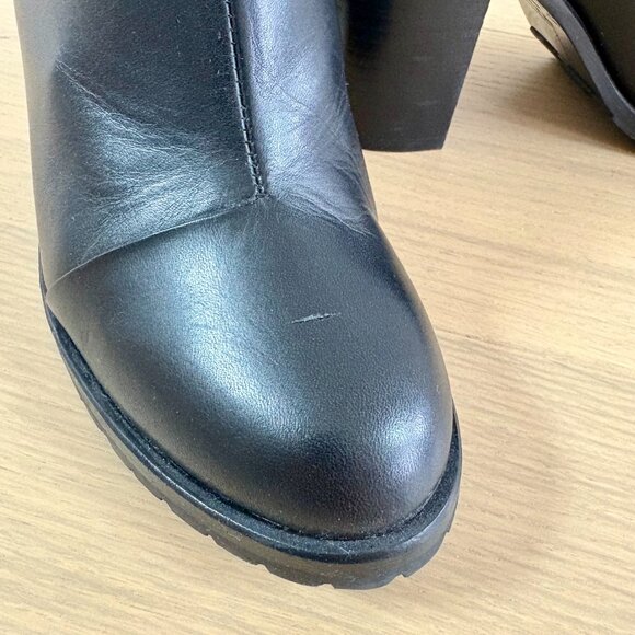 rag & bone Newbury 2.0 Black Leather Boots - EU 38.5 - Picture 8 of 8